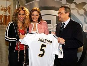 shakira vive real madrid